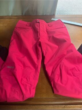 Marmot Bright Red Kids' Snow Pants XL
